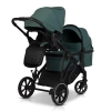 EasyGo DuoFlex Sage Green 2+2 wózek bliźniaczy wielofunkcyjny